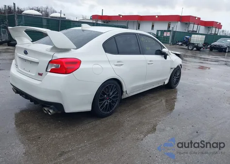 2017 Subaru Wrx Sti из США, поврежденный, VIN JF1VA2M67H9822739